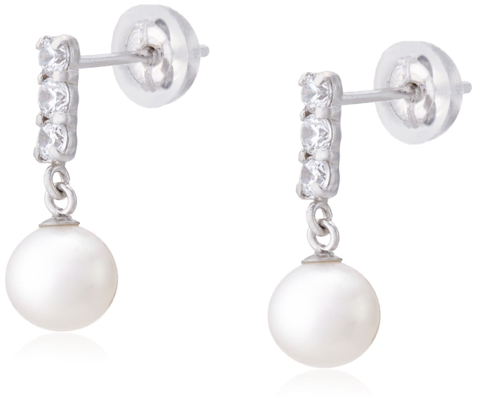 キャンディ Candy 揺れる大人かわいいピアス淡水パール K14ホワイトゴールドK14WG c-sskk-wgtpl K14 ホワイトゴールドフープピアス キャンディ] Candy 揺れる大人