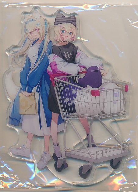 Icomochi][FUWAMOCO アクリルスタンド][イコモチ][ホロライブ