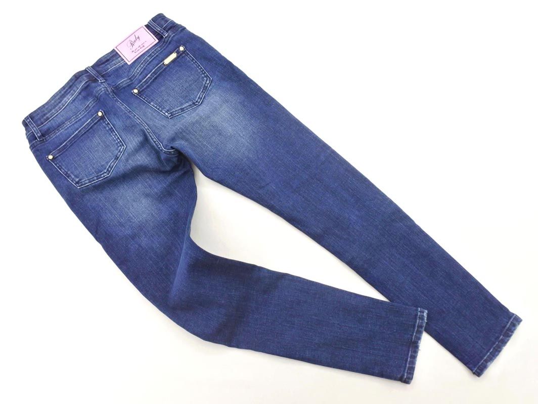 休日限定 Rady size25/紺 デニムパンツ スキニー 武藤静香 レディ パンツ