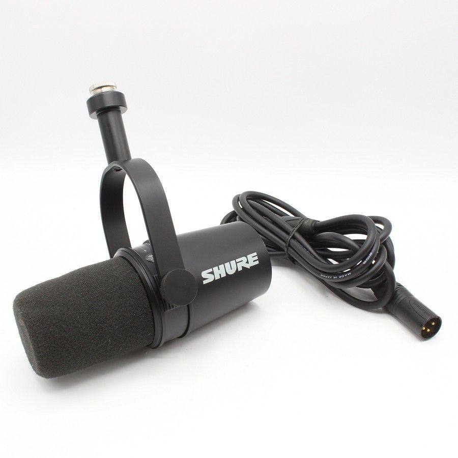 SHURE MOTIV MV7-K-J ブラック ポッドキャスト マイクロホン ダイナミックマイク シュア 本体