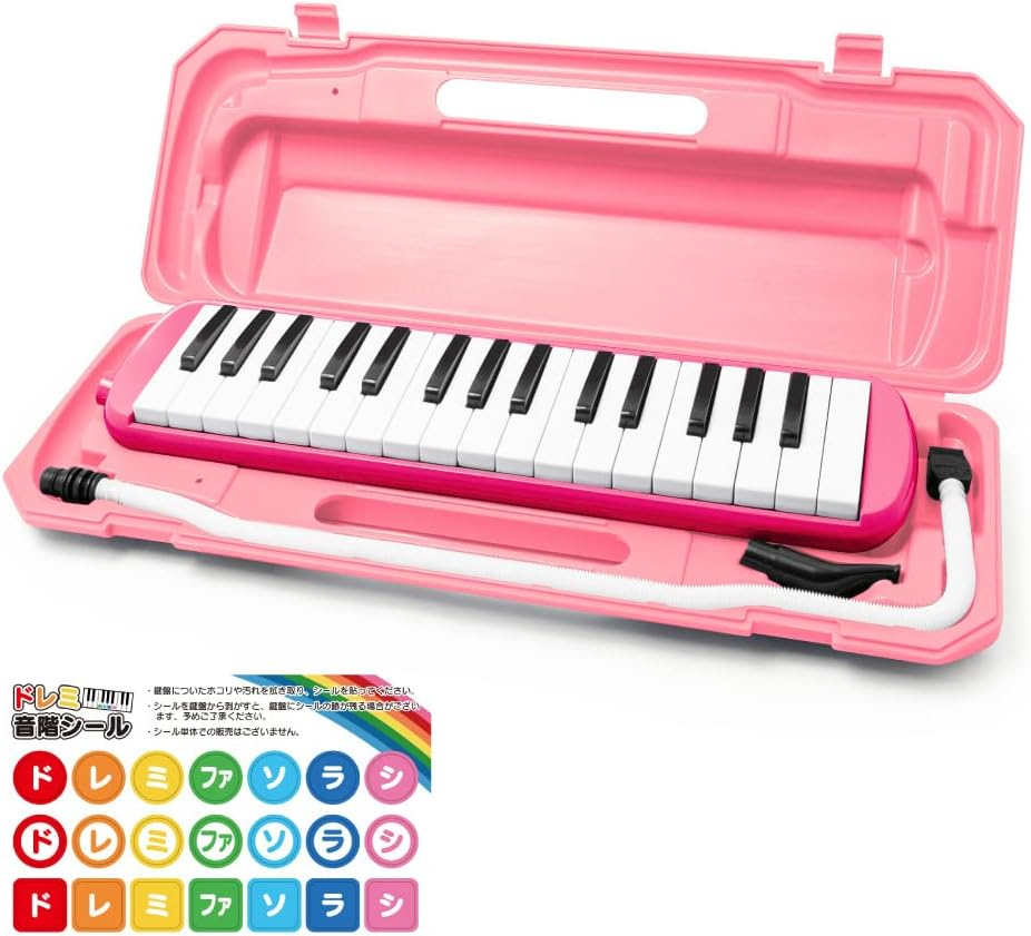 鍵盤ハーモニカ メロディピアノ 32鍵 ピアニカ 小学生 軽量 ABS樹脂④