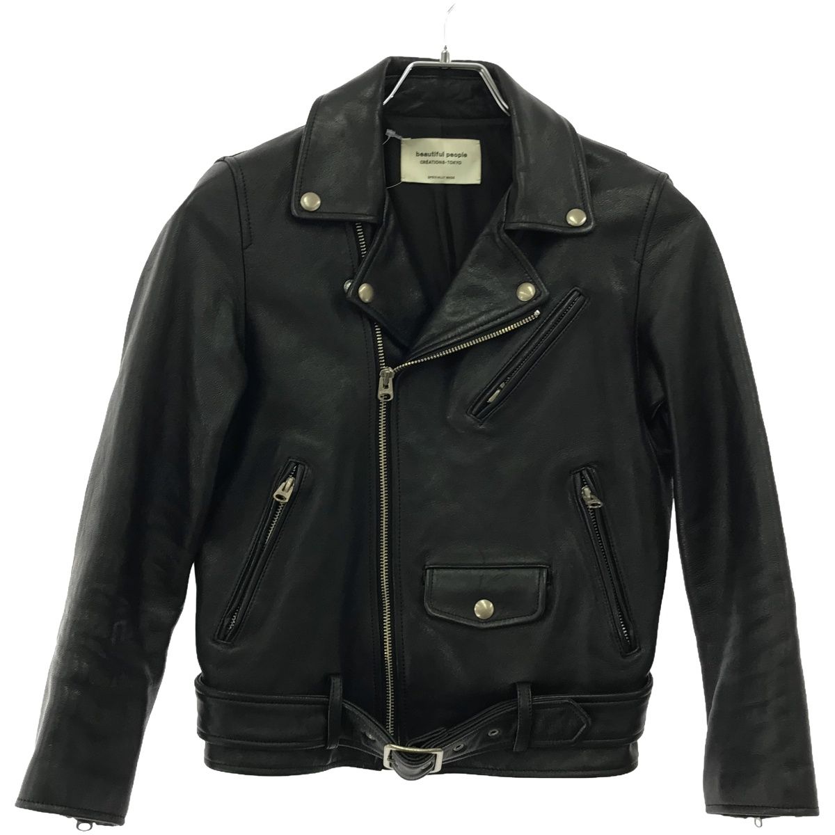 beautiful people ビューティフルピープル SHEEP LEATHER W RIDERS