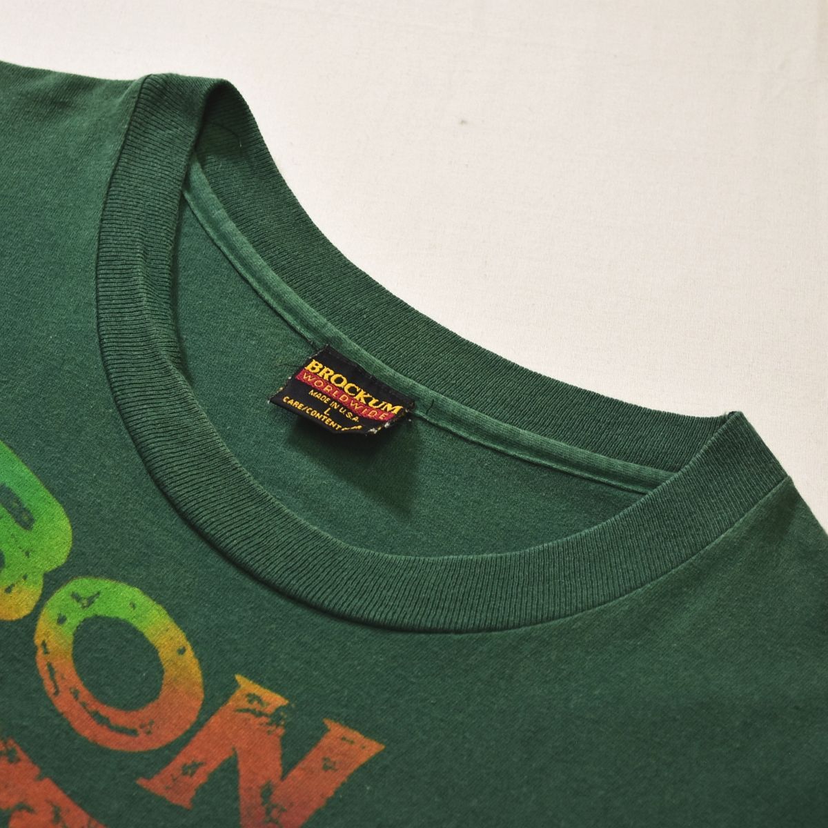 希少】90s BON JOVI ワールドツアー BROCKUM USA L