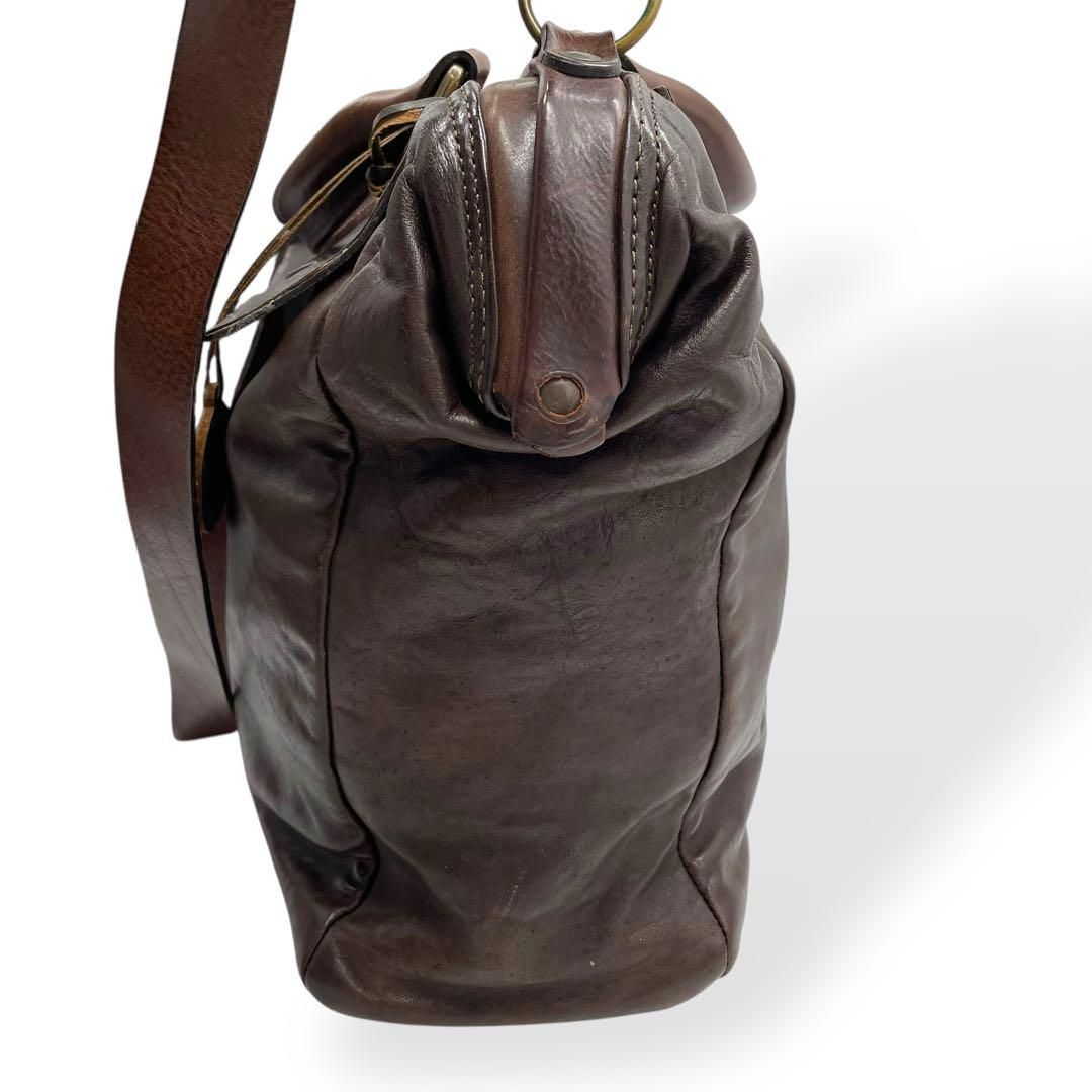 良品　DIESEL ヴィンテージ　2way ダレスバッグ　ショルダーバッグ　本革 良品 DIESEL ヴィンテージ 2way ダレスバッグ ショルダーバッグ 本革