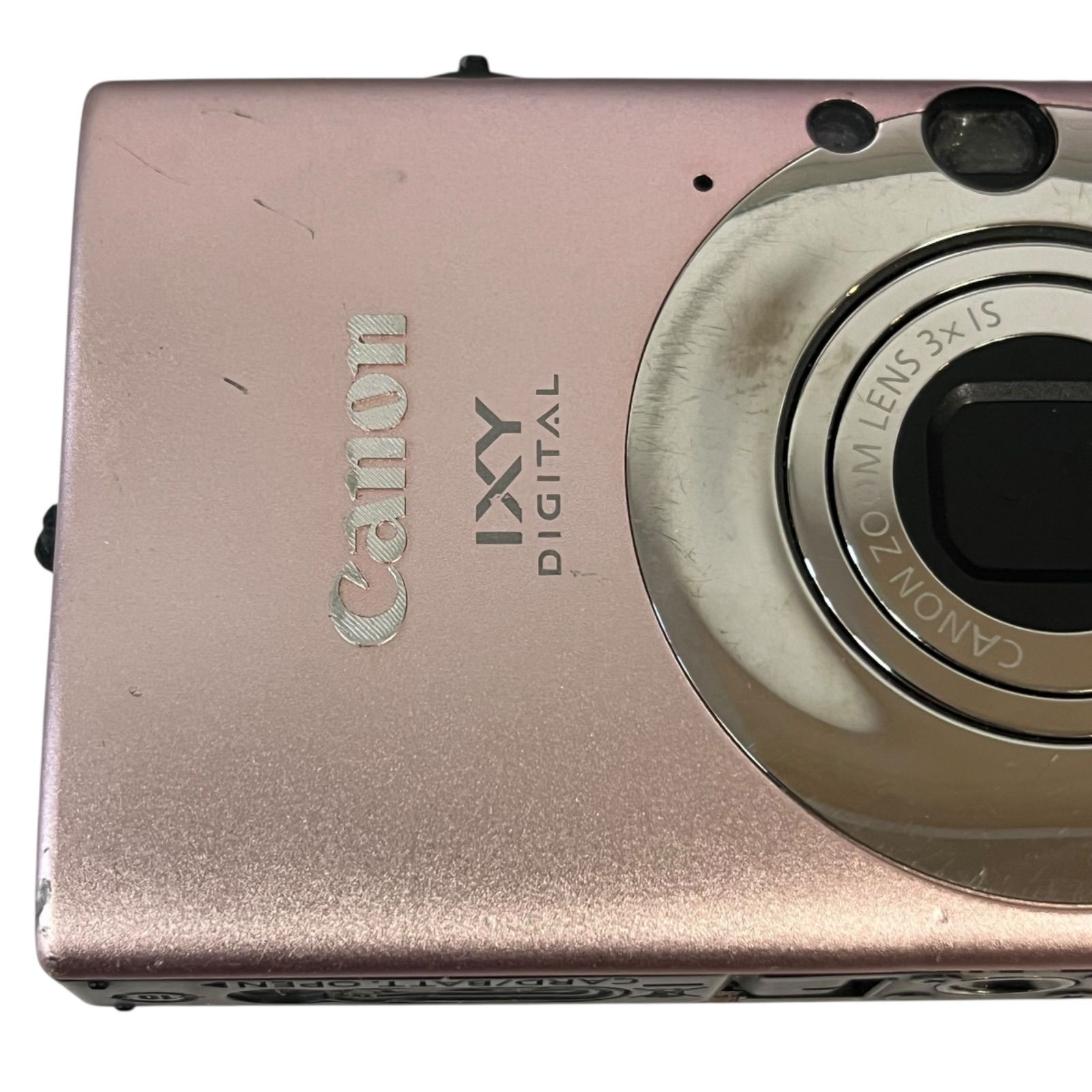 Canon IXY ピンク コンパクトデジタルカメラ　動作未確認 管31190】動作未確認☆CANON キヤノン IXY DIGITAL 201S ピンク 6.2