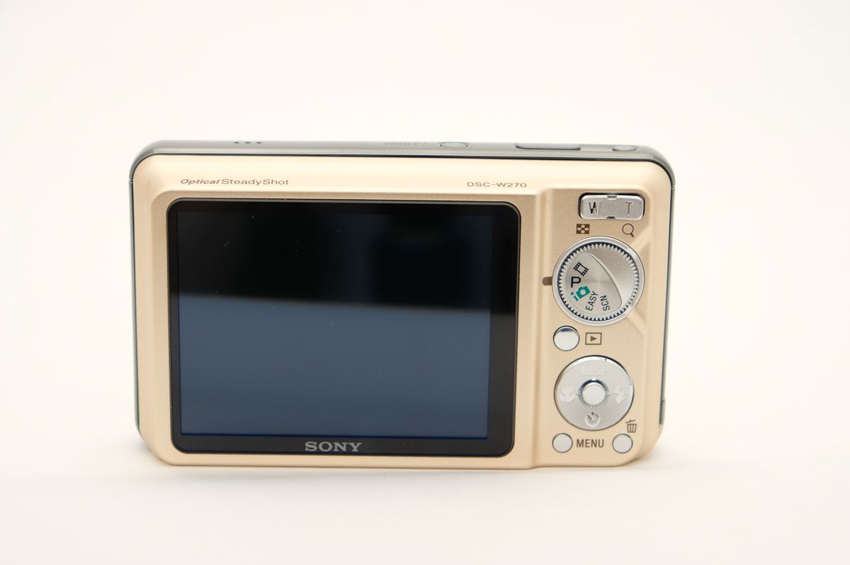 【中古】SONY Cyber-shot DSC-W270 ゴールド【デジカメ】 Amazon | SONY デジタルカメラ Cyber-Shot(サイバーショット