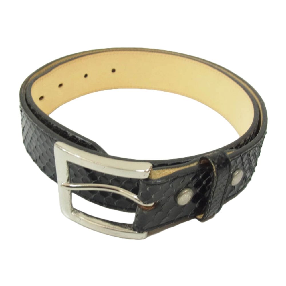 WACKO MARIA ワコマリア PYTHON LEATHER BELT パイソン レザー ベルト