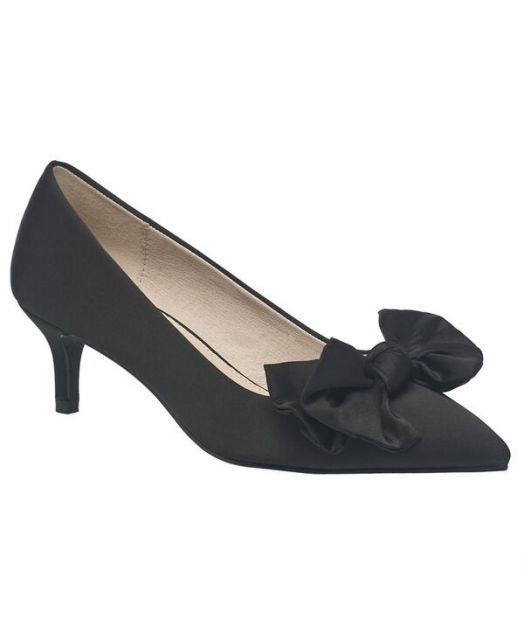 送料無料 フレンチコネクション レディース サンダル シューズ Ladies Hayleybow Kitten Heel Black