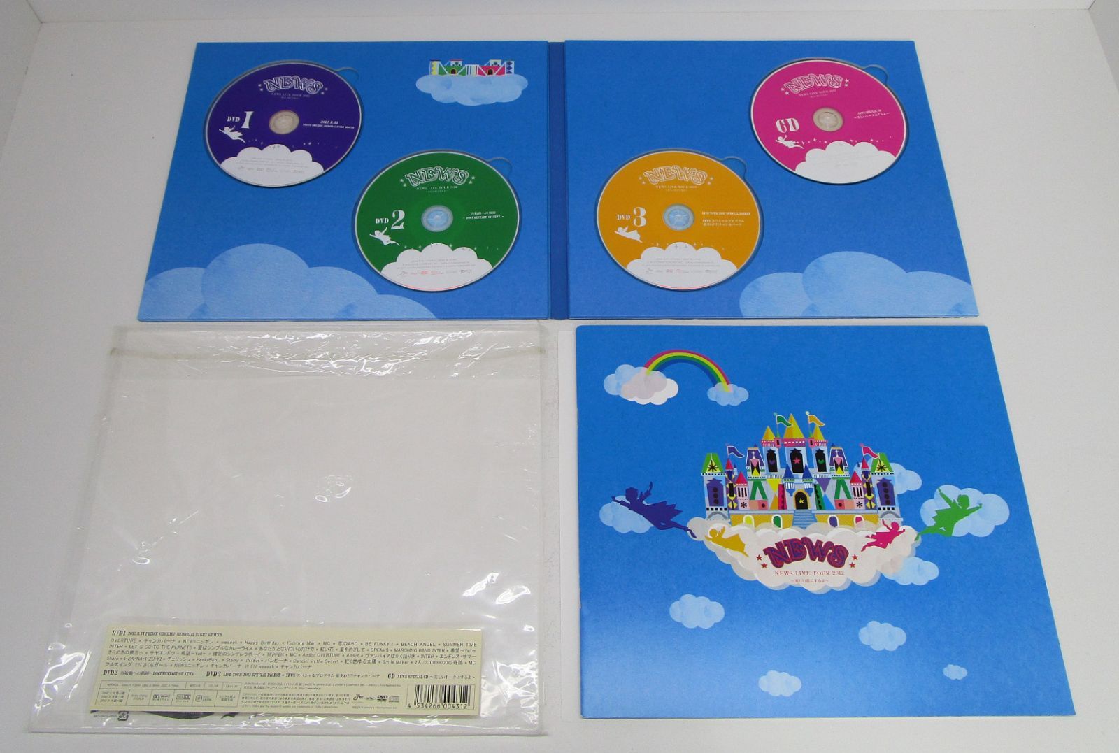 NEWS ライブツアー DVD Blu-ray セット