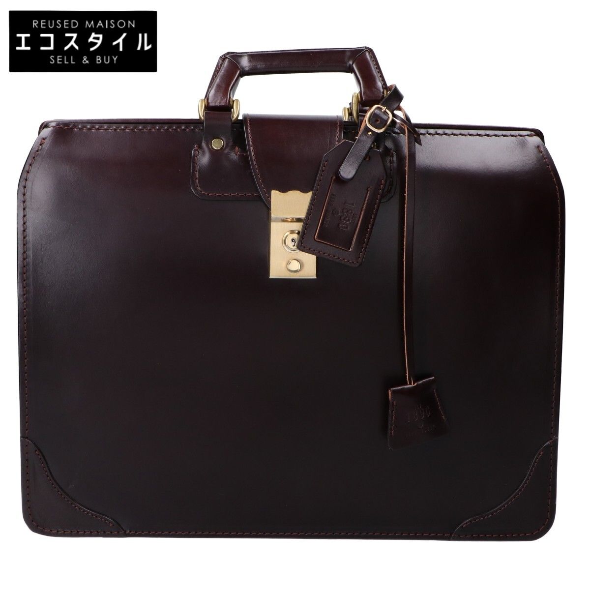 FIVE WOODS ファイブウッズ 【美品】レザー ダレスバッグ/ ダレス