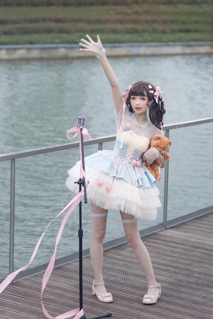 LT-13 豪華姫系 lolita 可愛 レトロ風 オリジナル 洋服 ロリータ
