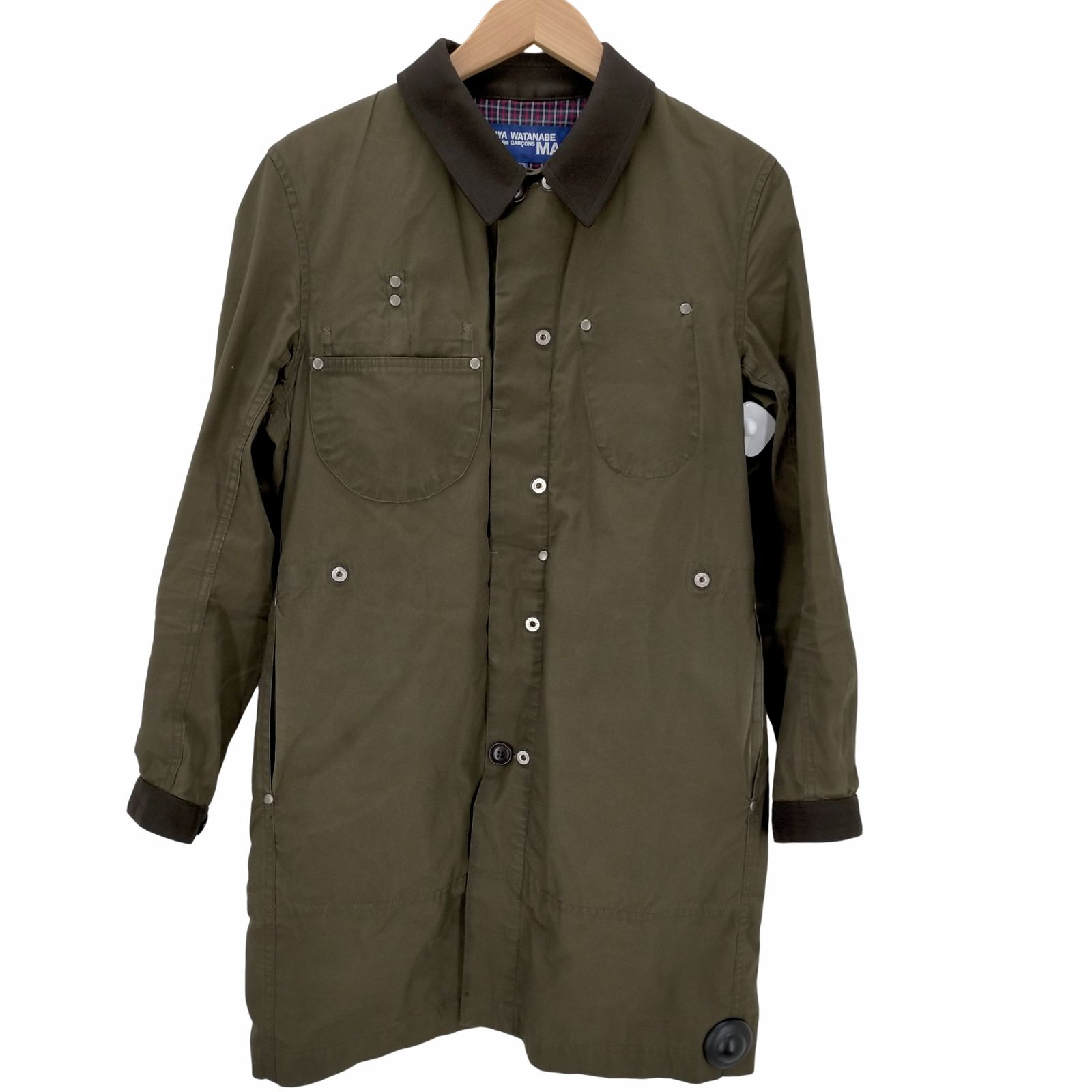 ジュンヤワタナベコムデギャルソンマン JUNYA WATANABE COMME des GARCONS MAN {{SELL MARSCHALL}}エルヴィエ コットンリバーシブルコート メンズ JPN：XS 