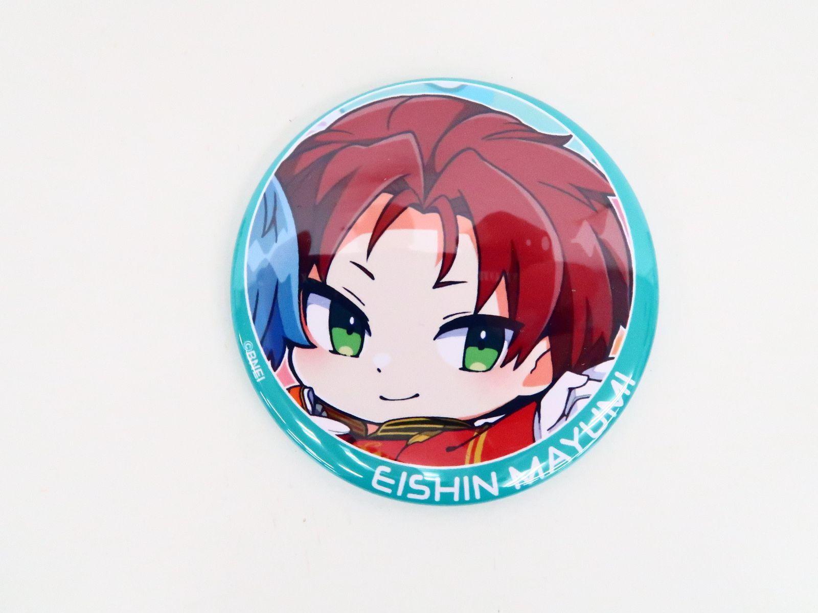 【CWM】眉見鋭心　缶バッジ アイドルマスター SideM 缶バッジ 眉見鋭心 Illustration by めばち