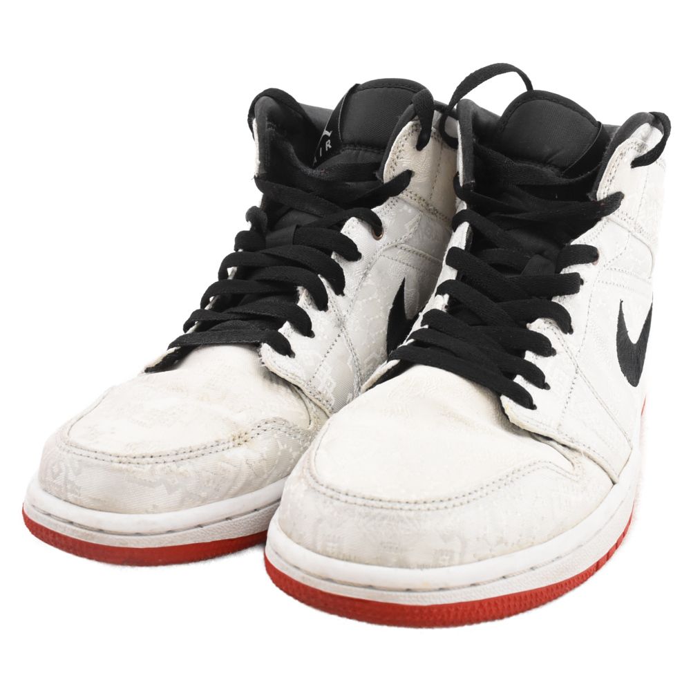 NIKE (ナイキ) ×CLOT AIR JORDAN 1 MID SE FEARLESS GC クロット エアジョーダン1 ミッド フィアレス  スニーカー ホワイト US9/27cm CU2804-100 - メルカリ