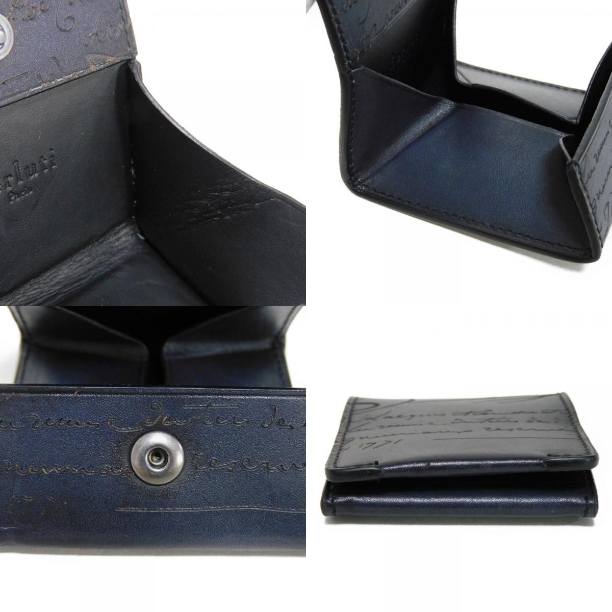 Berluti ベルルッティ オリジン スクリットレザー コインパース 旧型 