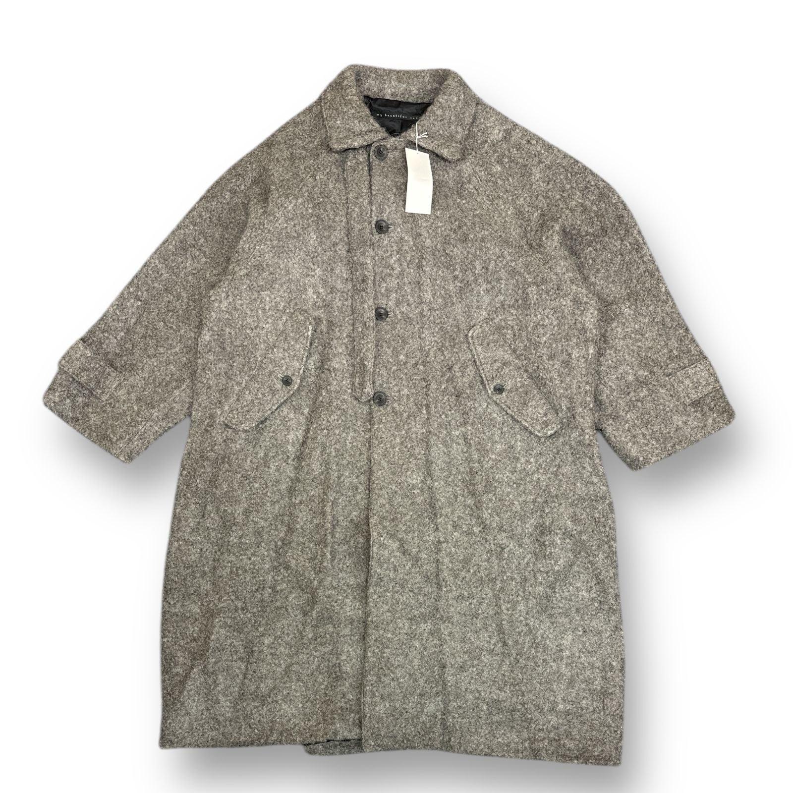 CLANE 安達祐実さん　リバーシブルミリタリーロングコート　ベルト付　ブラウン 2025年最新】clane コート 安達祐実の人気アイテム - メルカリ