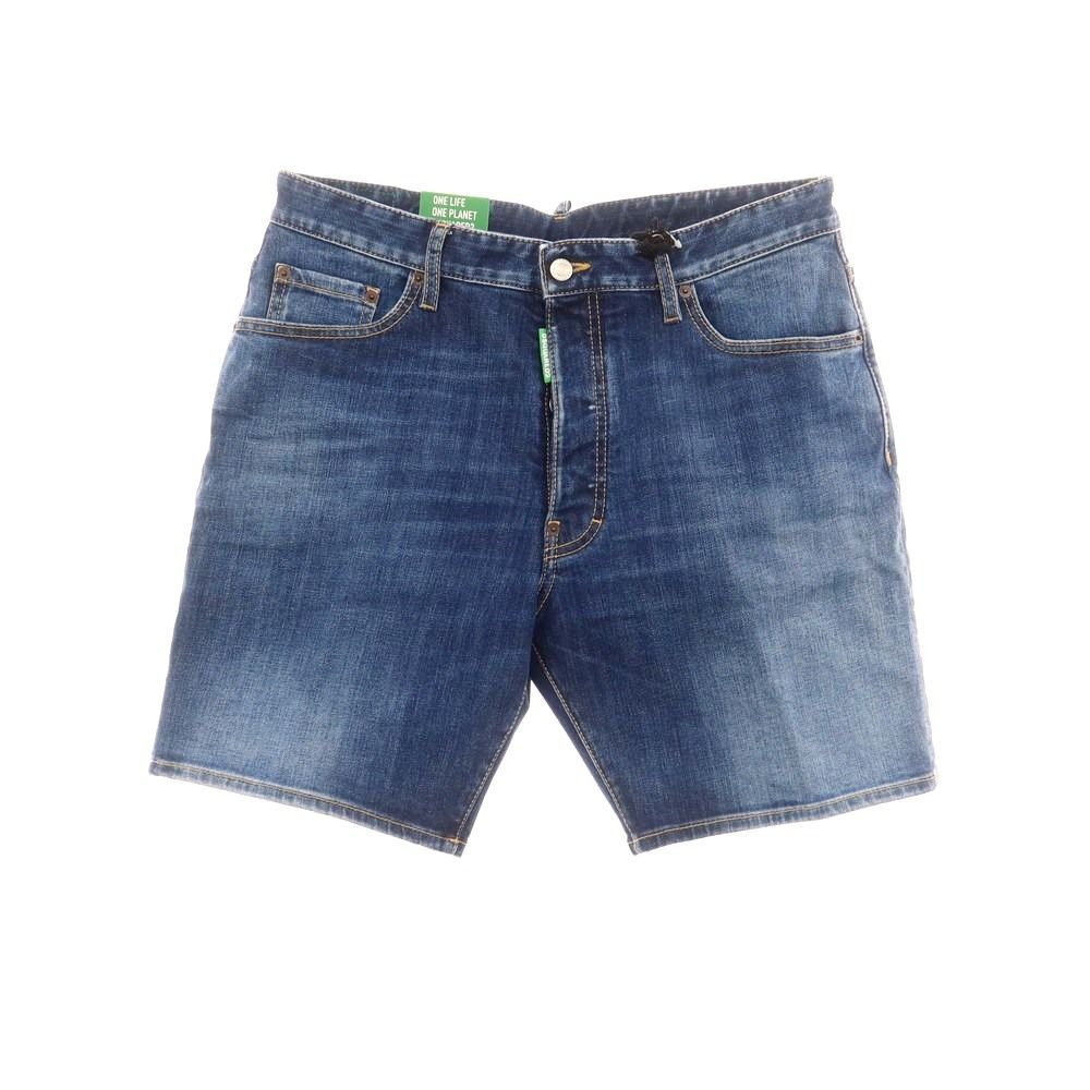 ディースクエアード　デニムショートパンツ　インディゴ　48 ディースクエアード デニムショートパンツ インディゴ 48 ディー