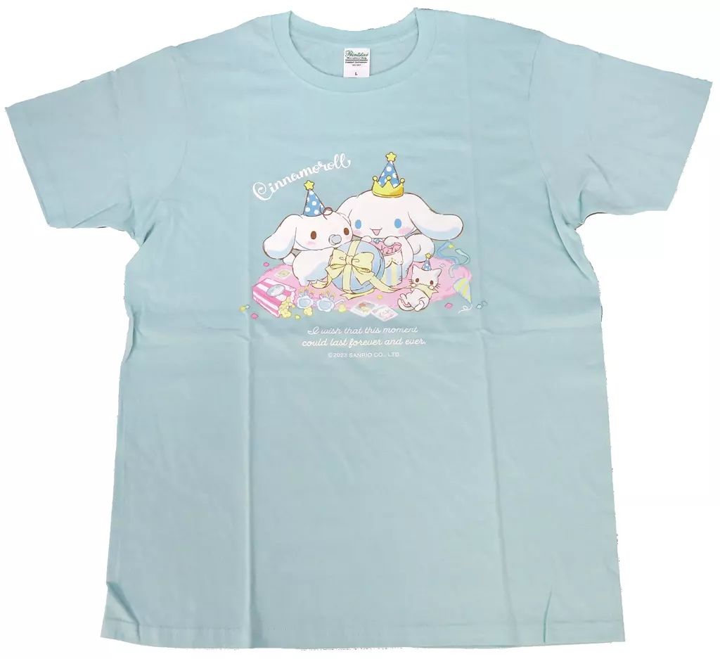 シナモロール  バースデーライブ　Tシャツ Amazon | シナモロール IT'S MY BIRTHDAY Tシャツ | Tシャツ