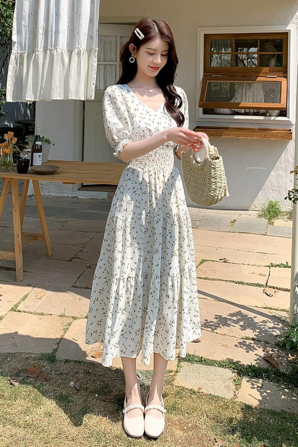 ワンピース 即購入OK 夏 レディース リゾートワンピース ロング
