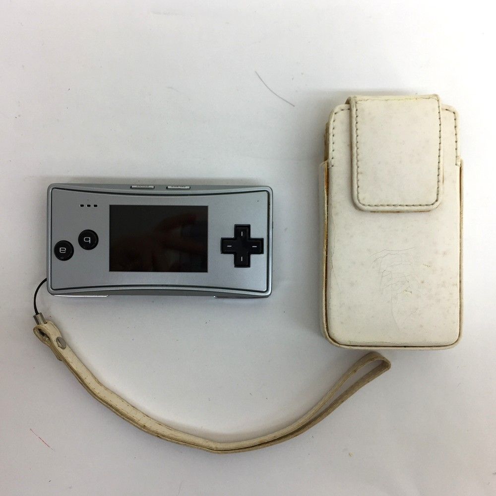 Nintendo 任天堂 GAME BOY MICRO ゲームボーイミクロ 携帯ゲーム機 カバー付き - メルカリ