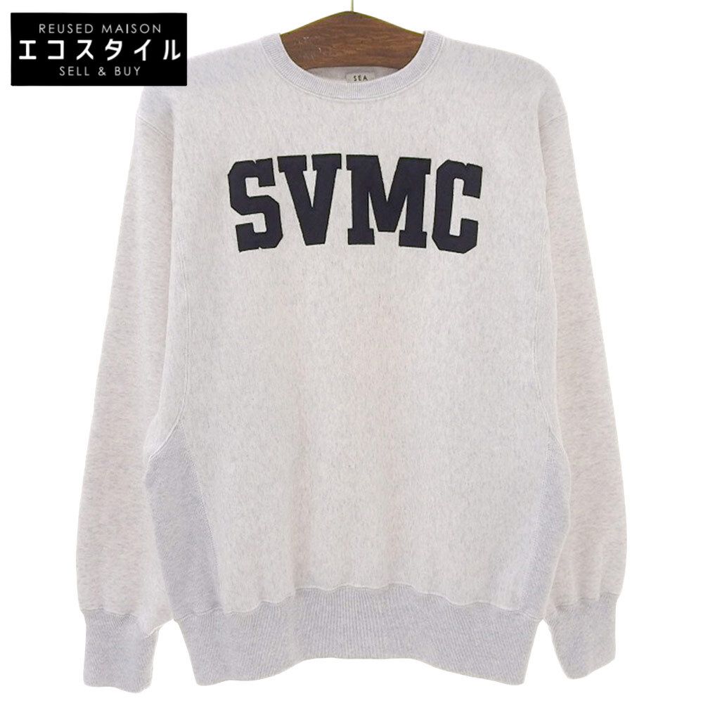 SEA シー SEA シー VINTAGE 70 SVMC SWEAT SHIRTS トップス レディース グレー F F