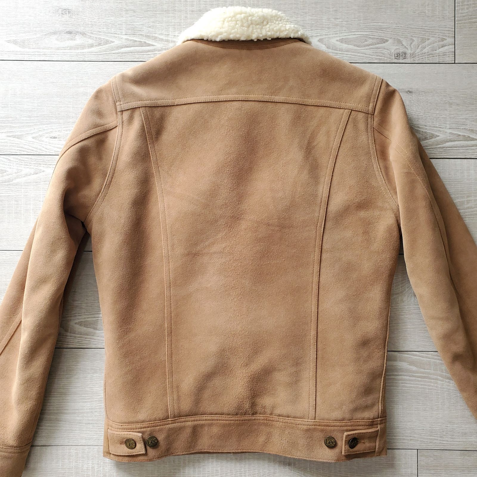 Leeリー□美品 2010s 山羊革 スエード 裏ボア STORM RIDER ストーム