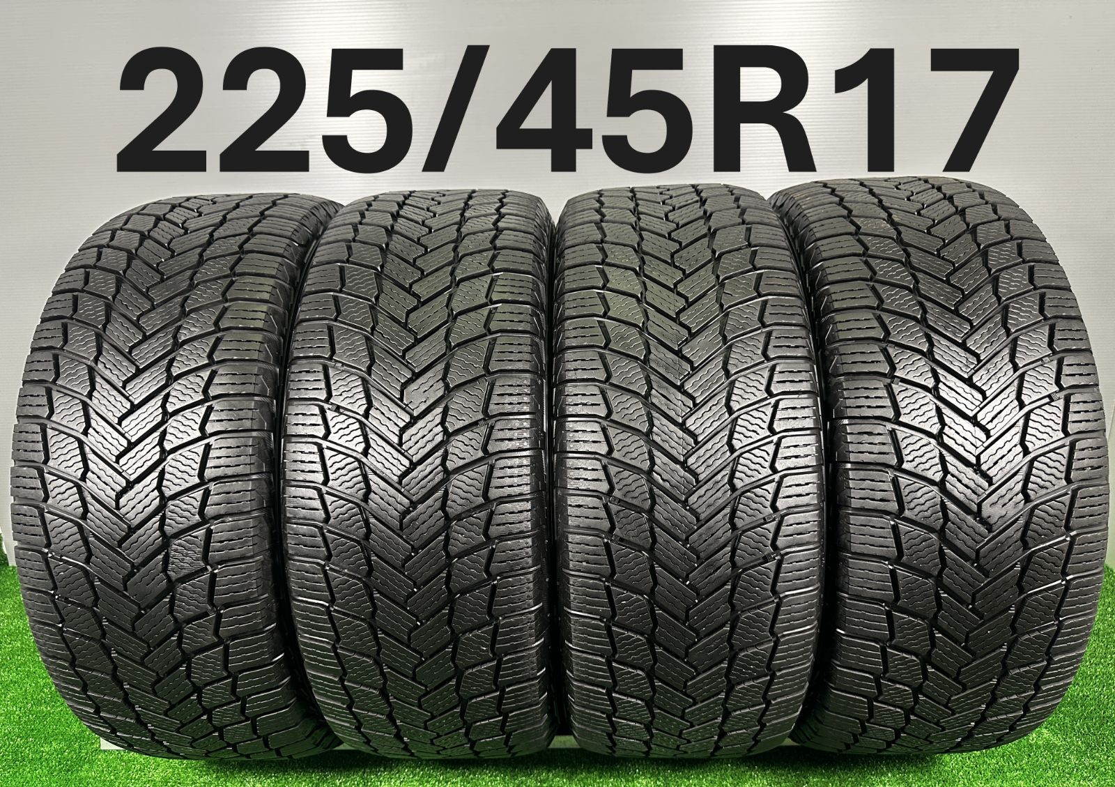 225|45R17 ミシュラン X-ICESNOW 2020年製 4本 冬タイヤ スタッドレス TA144