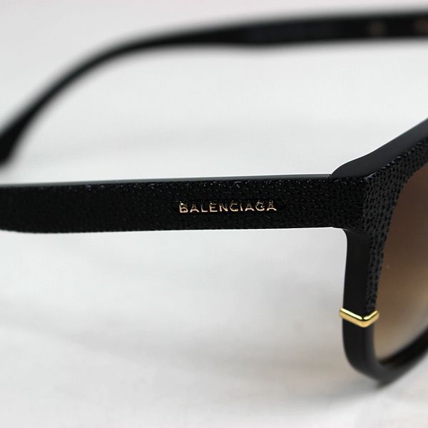 バレンシアガ サングラス　メガネ　眼鏡　ブラック　黒　新品同様　美品　q112 BALENCIAGA - バレンシアガ サングラス メガネ 眼鏡 ブラック 黒 新品