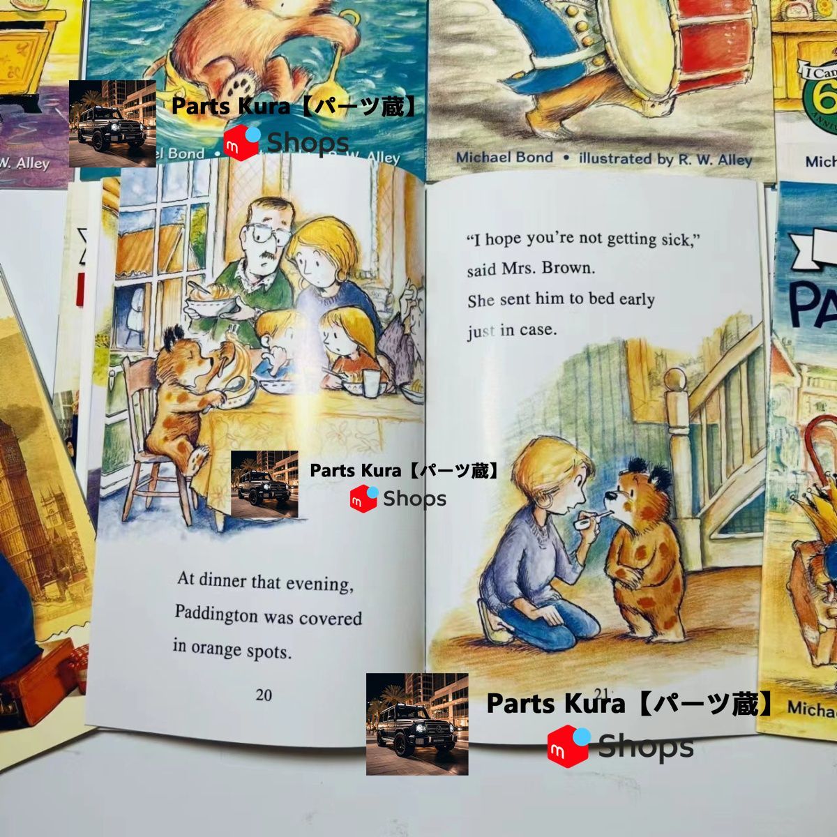 英語絵本paddington ican read1ステージパディントンくま8冊 新品 Paddington Ican Read1ステージパディントンくま 英語絵本