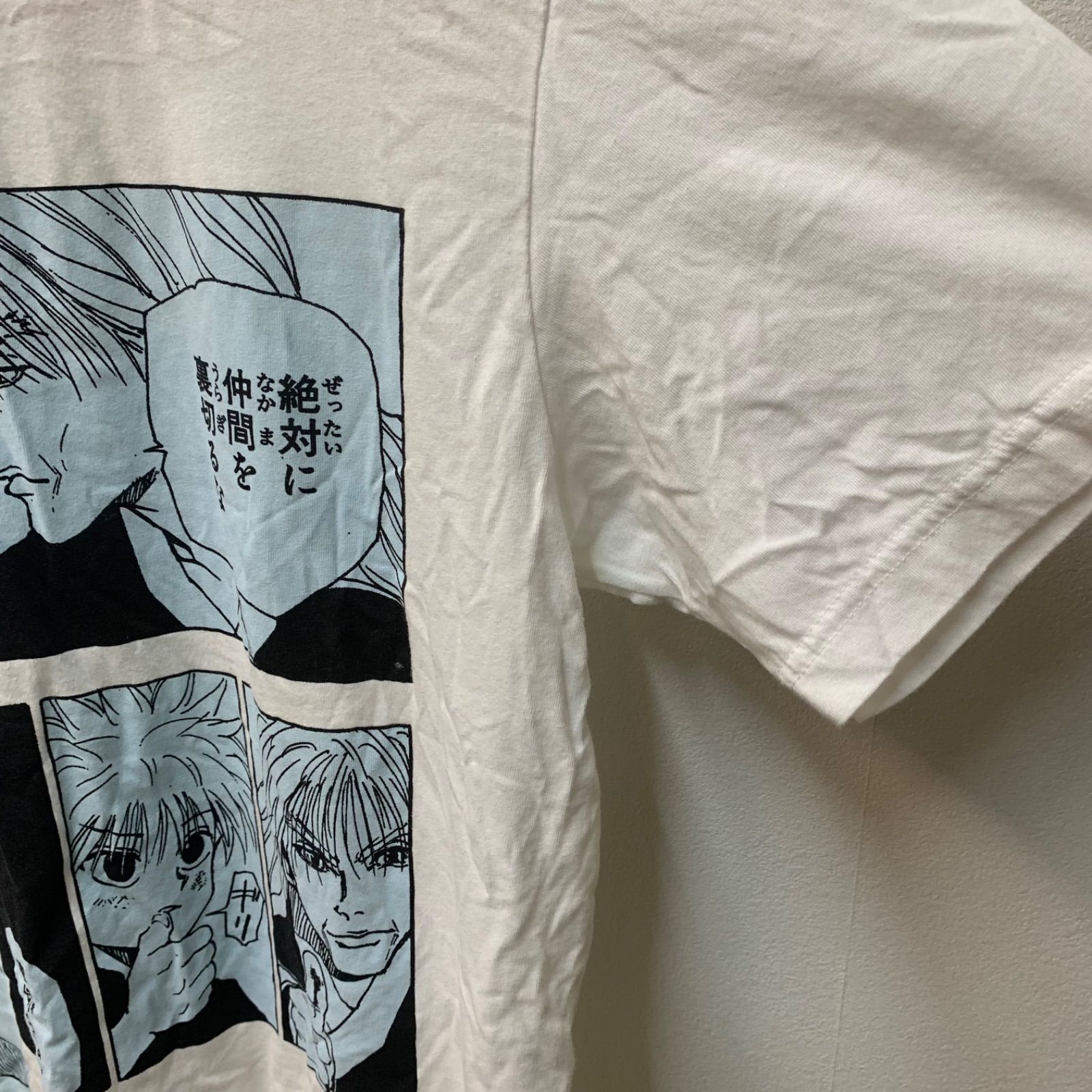 NPA】HUNTER×HUNTER ユニクロ キルア シルバ Tシャツ Mサイズ