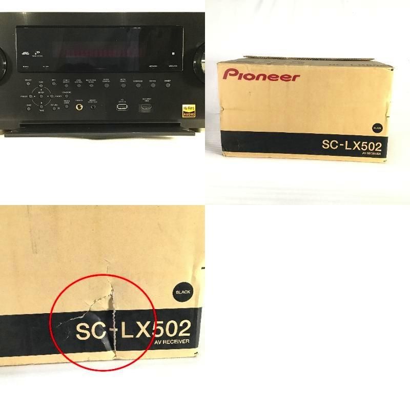 Pioneer パイオニア オーディオ アンプ 7.2chAVレシーバー SC-LX502