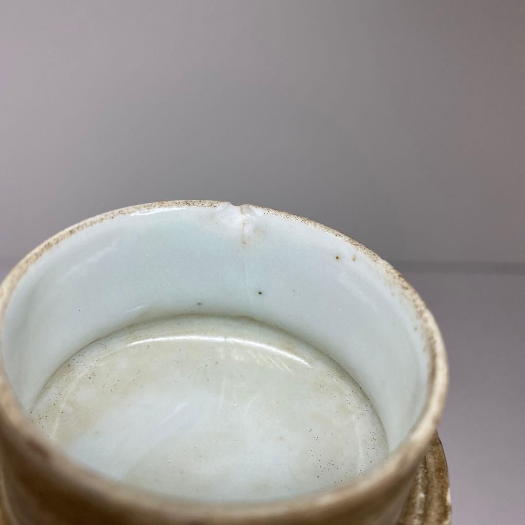 青九谷水注　高さ15cm 東H5-0418☆トヒサエ 青九谷水注 高さ15cm 東H5-0418☆トヒサエ