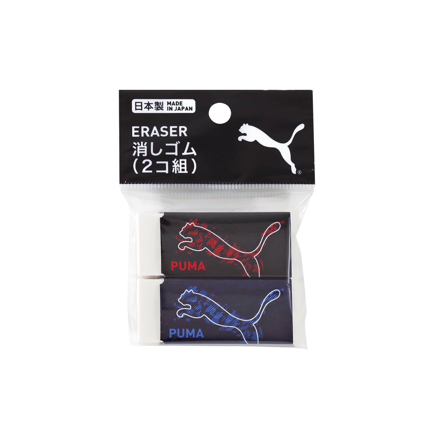 人気商品 2コ組 20個パック 消しゴム PM438-20P プーマ