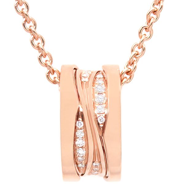 ブルガリ BVLGARI ネックレス ビーゼロワン レジェンド ダイヤ  