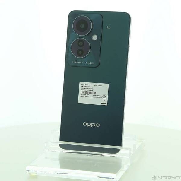 品〕 OPPO Reno11 A 128GB ダークグリーン YMOPRENO11A Y!mobile SIM 
