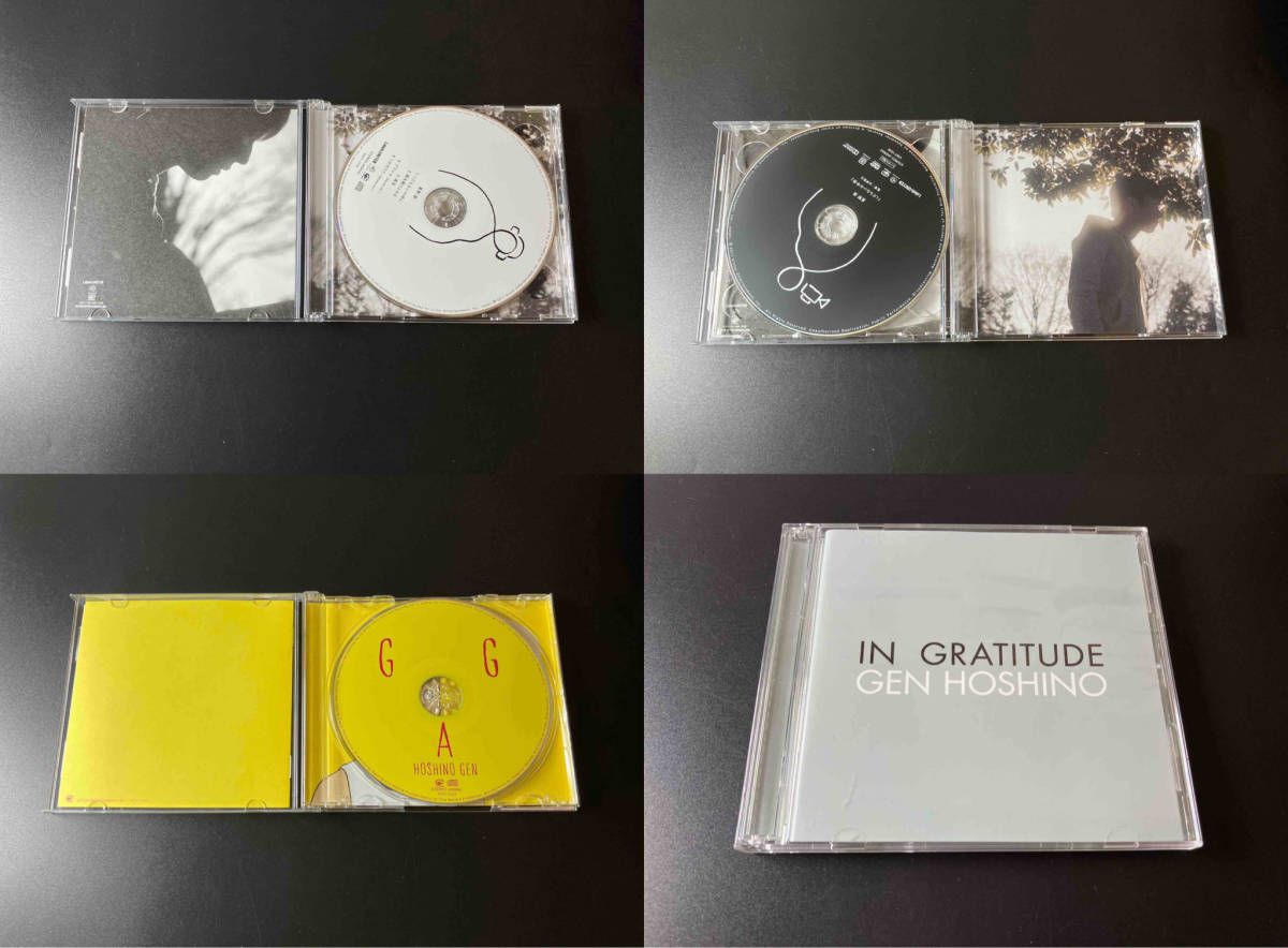星野源 CD Gen Hoshino Singles Box 'GRATITUDE'(12CD+10DVD+Blu-ray