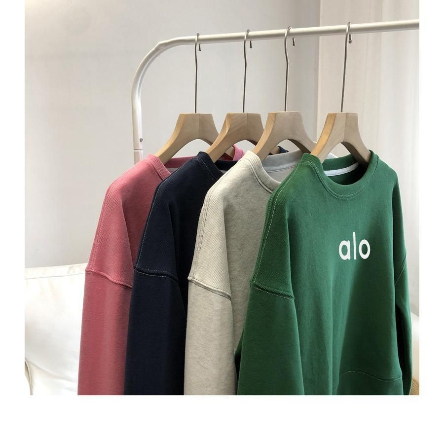 アローヨガ ALO YOGA レディース 長袖コート ミニ丈 トレーナー