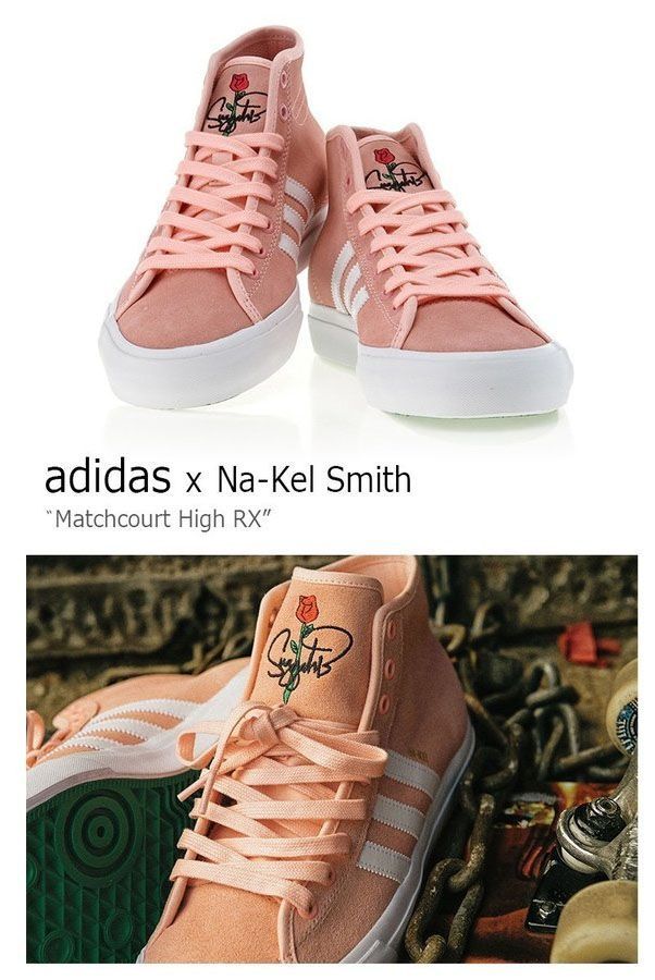 新品/未使用】【27cm】adidas Originals アディダス ナケルスミス Matchcourt High Na-Kel Smith ピンク  BY3395 - メルカリ