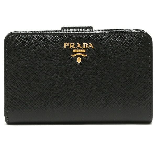 PRADA プラダ ホック式折り財布 サフィアーノ 1ML225 F0002-