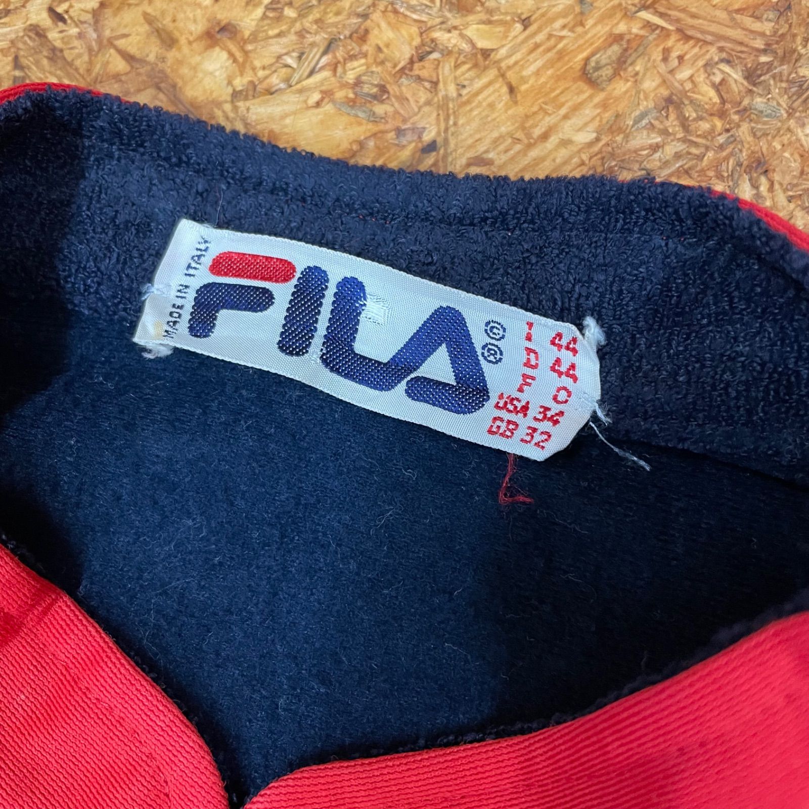 イタリア製 FILA トラックジャケット 44 フィラ 旧タグ ジャージ