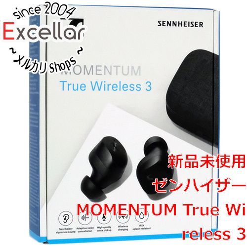 bn:4] SENNHEISER製 完全ワイヤレスイヤホン MOMENTUM True Wireless 3 MTW3-BLACK - メルカリ