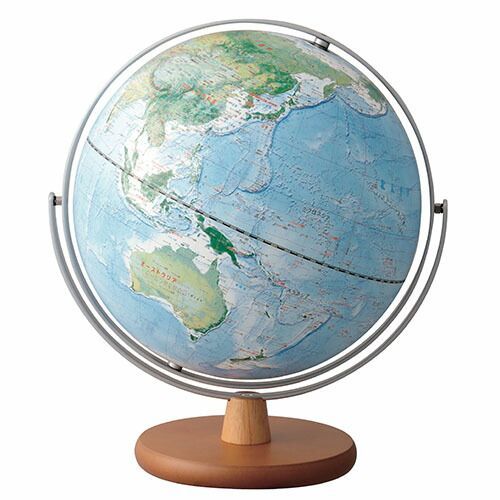 (まとめ)#レイメイ 地球儀 地球地図プロジェクト 30cm OYV260 【×4セット】