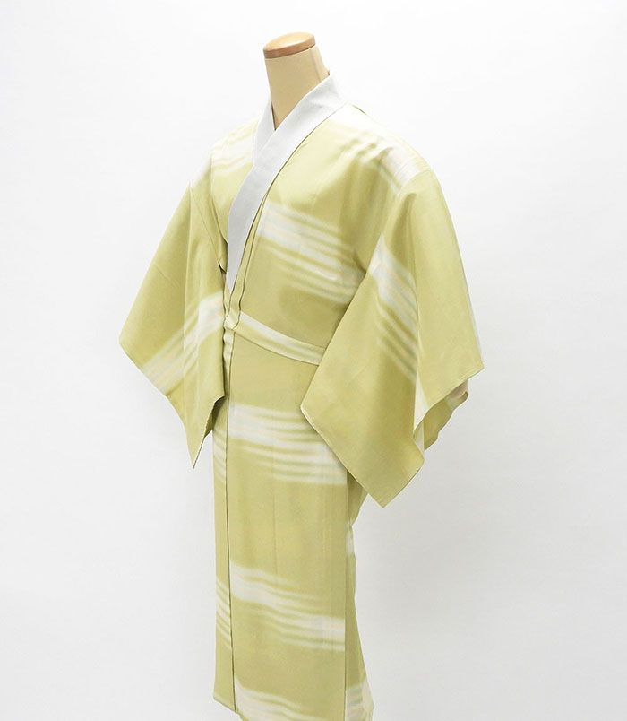 長襦袢 未着用 正絹 霞ぼかし模様 身丈121.5cm 裄丈62cm 長襦袢 新古品 着物 i4018