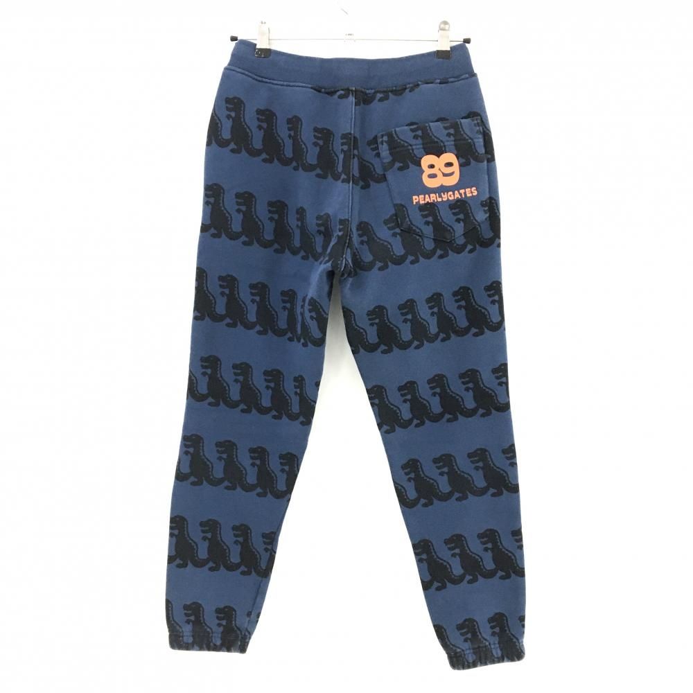 PEARLY GATES ロゴパターン ジョガーパンツ