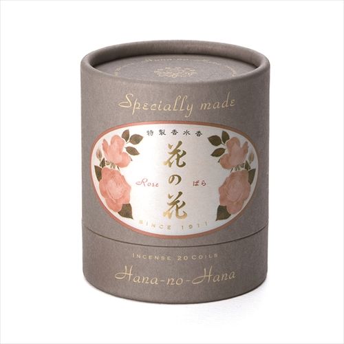 まとめ買い-4点セット 特製 花の花 ばら うず巻２０入 日本香堂 お香