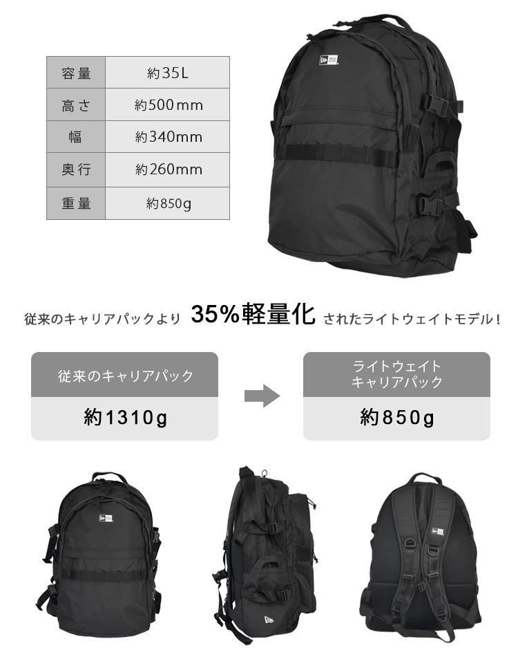 リュック 大容量 NEWERA ニューエラ リュックサック メンズ