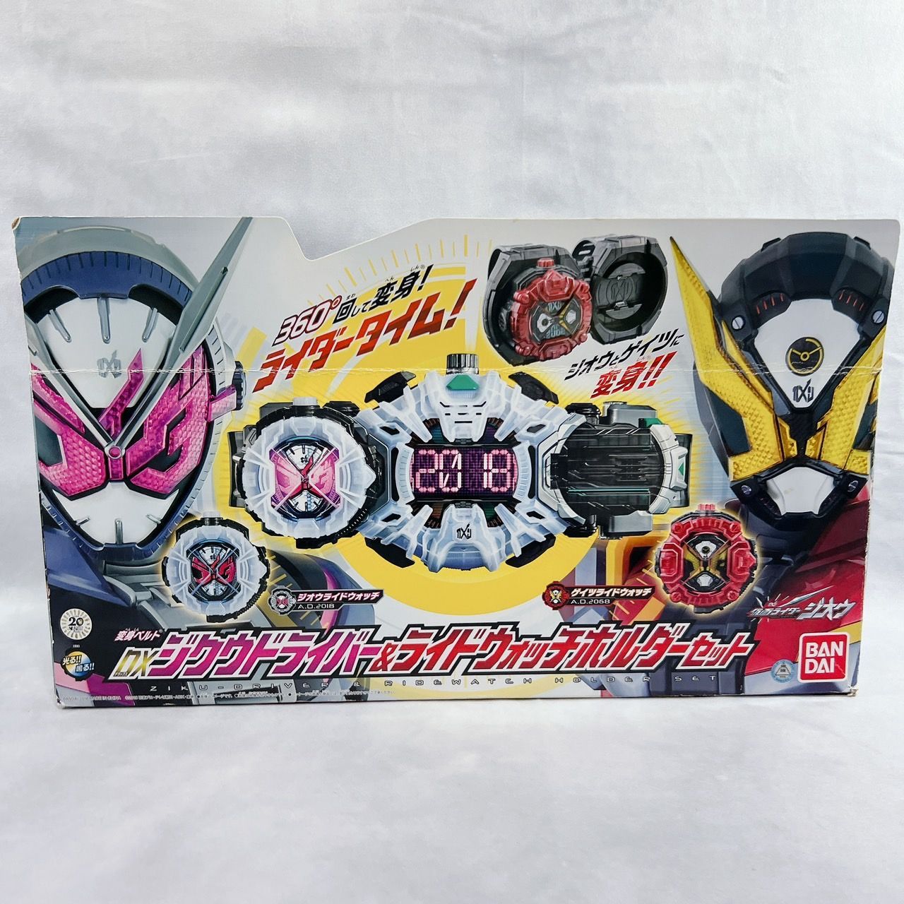 中古 美品☆付属品完備 仮面ライダージオウ DXジクウドライバー&ライド