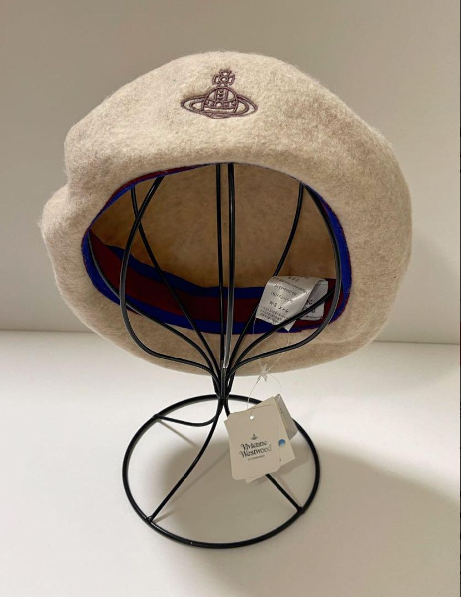 Vivienne Westwood ベレー帽 ハート刺繍