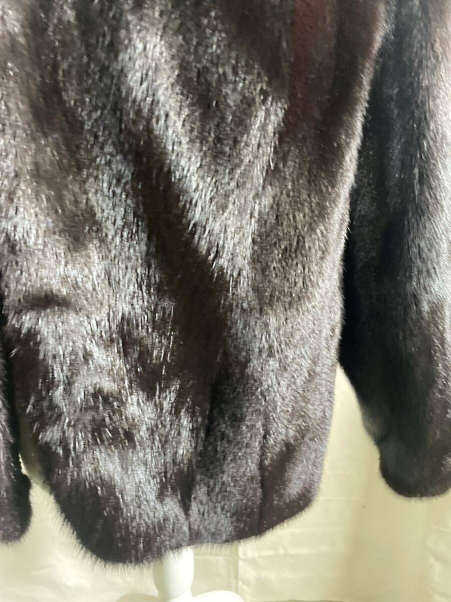 美品】サガミンク SAGA MINK ミンク 毛皮コート ファーコート