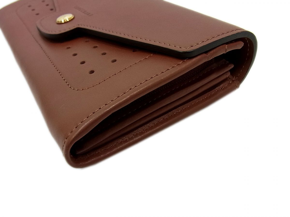 新品◇Longchamp ロングコンチネンタルウォレット レザー 長財布  